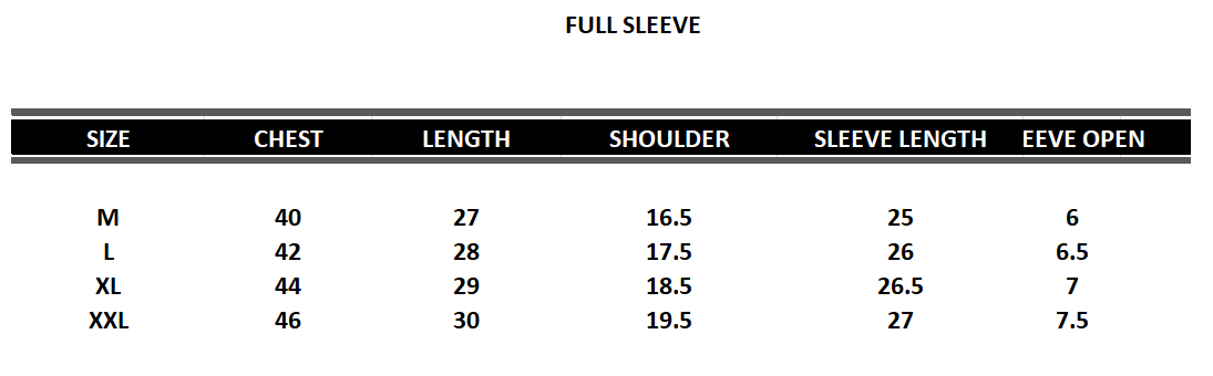 Size Guide